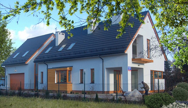 domy jednorodzinne projekt 1